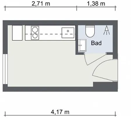 Lys 1-roms Hybelleilighet Med Sentral Beliggenhet I Kvaernerbyen Oslo